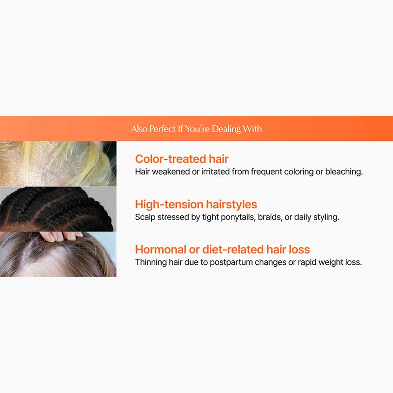 Hair Growth Serum with Built-In Comb