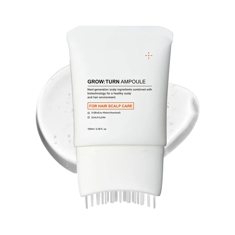 Hair Growth Serum with Built-In Comb