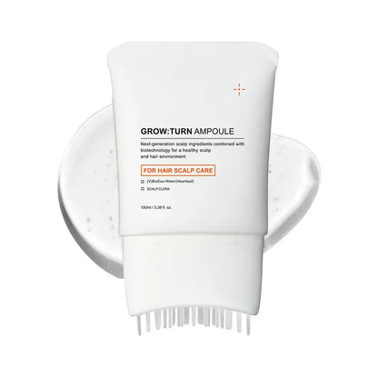 Hair Growth Serum with Built-In Comb